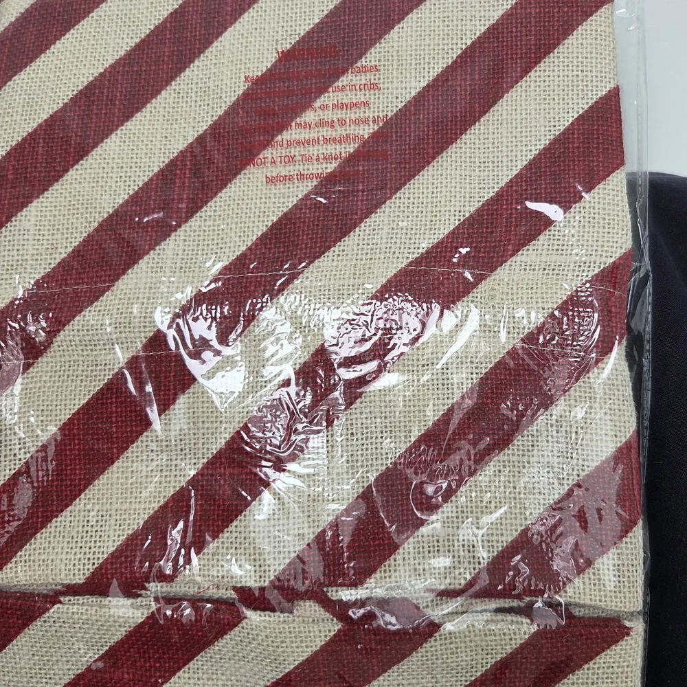 North Pole Express Delivery Burlap Sack